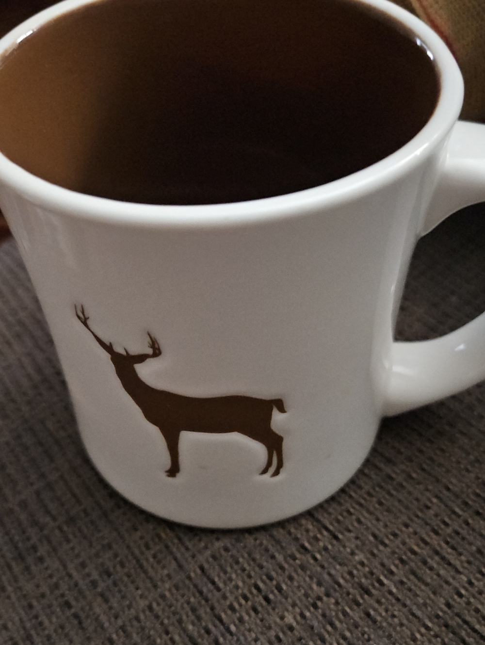 Starbucks Coffee Company 2008 Stag Deer Coffee Mug Tea Cup